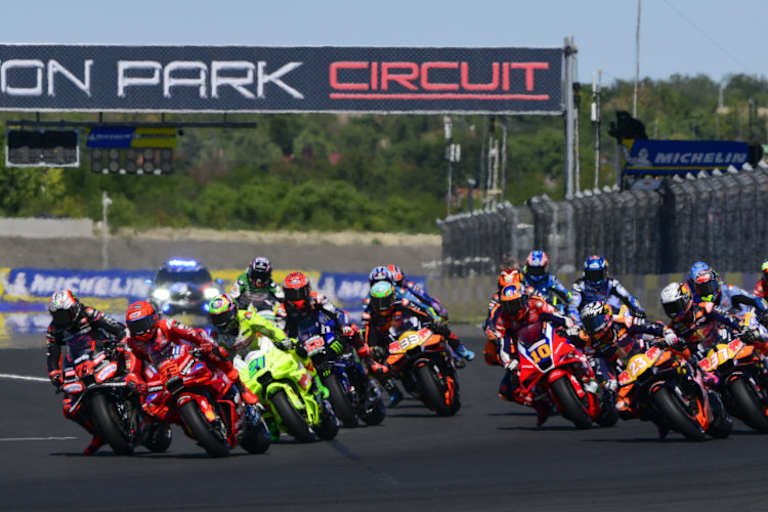 Start in den Grand Prix von Ungarn