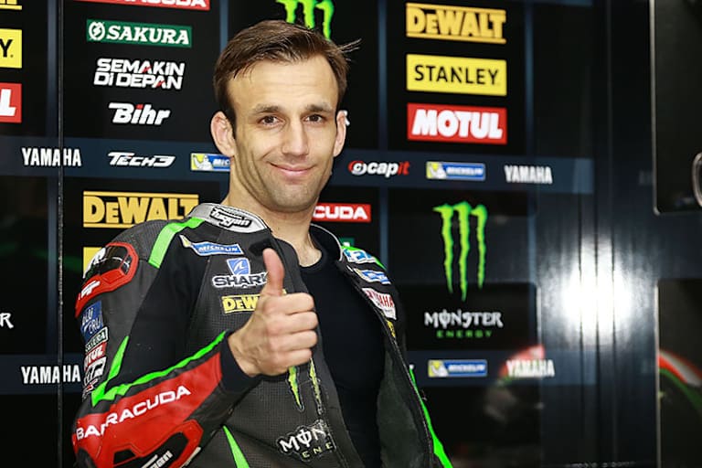Tech3-Yamaha-Pilot Johann Zarco