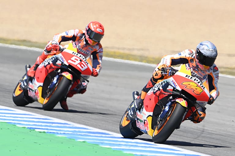 Pol Espargaro noch vor Marc Marquez