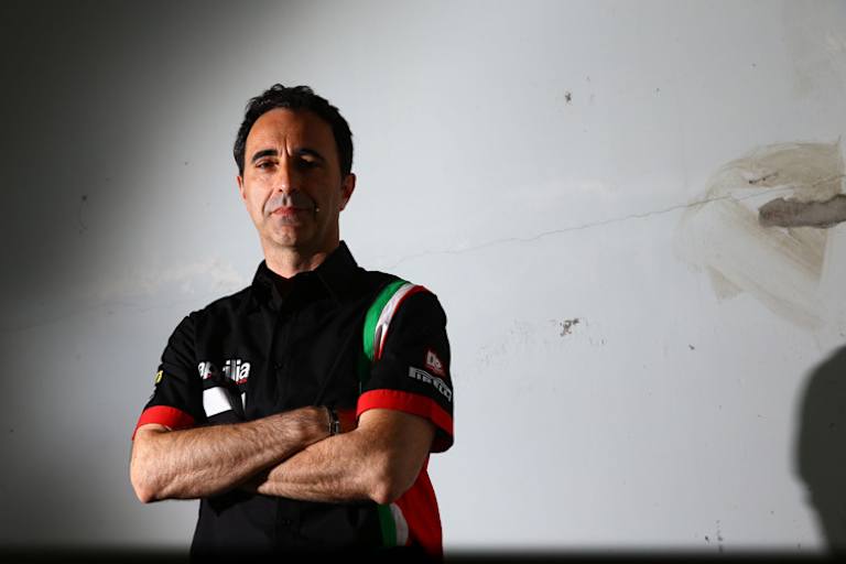 Aprilia-Rennchef Romano Albesiano