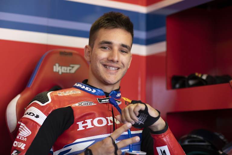 Honda-Werksfahrer Iker Lecuona