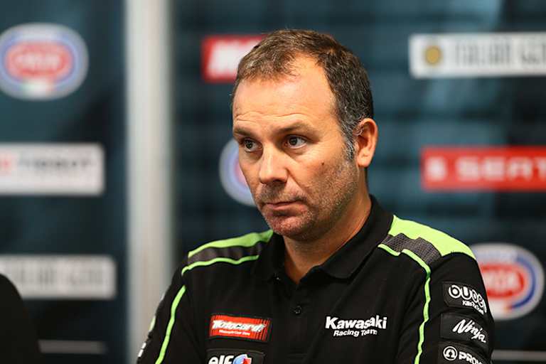 Kawasaki-Teammanager Guim Roda