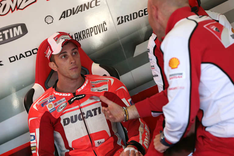 Ducati-Werksfahrer Andrea Dovizioso