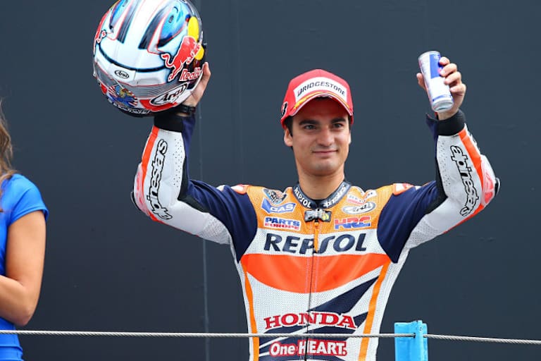 Pedrosa beendete das Rennen auf dem Podest