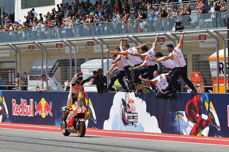 In Austin dominiert Márquez wie bereits 2013 und 2014