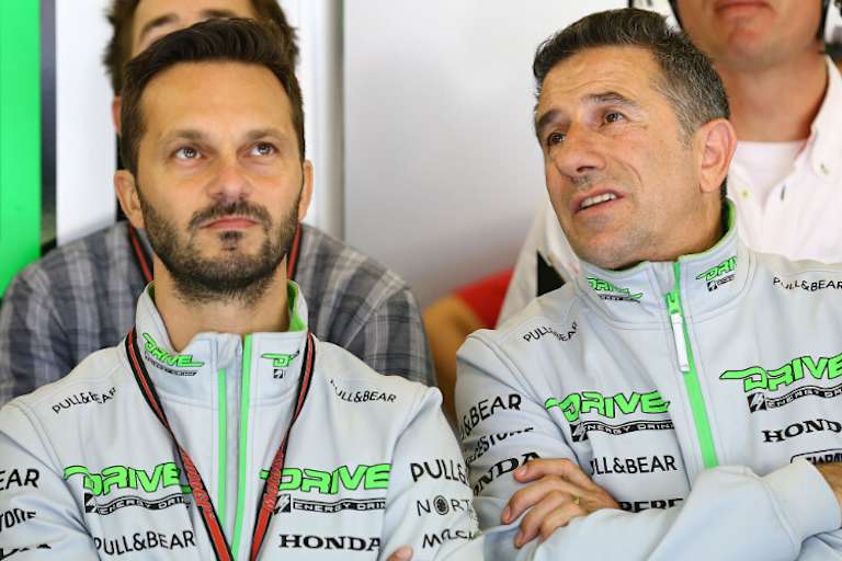Sportdirektor Gino Borsoi mit Teamchef Jorge «Aspar» Martinez