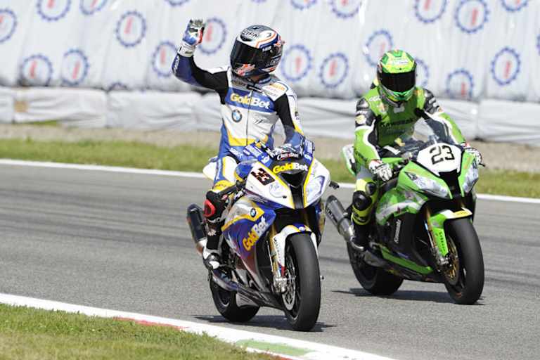 In Monza feierte Marco Melandri (33) seinen ersten Saisonsieg