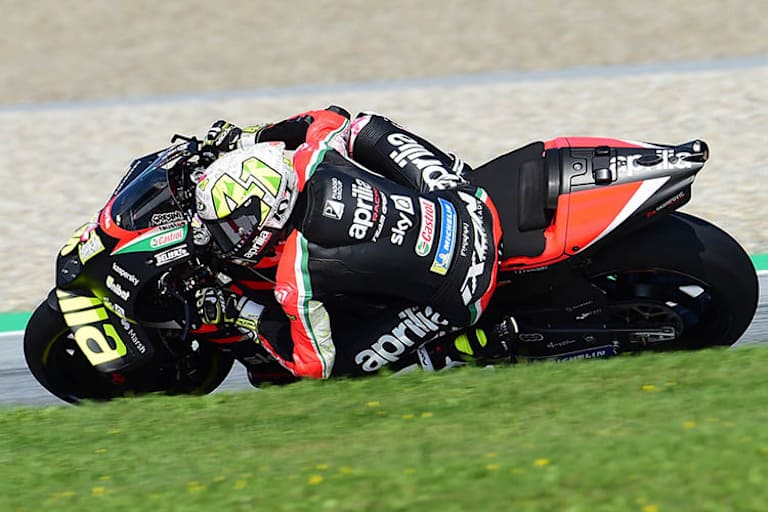 Aleix Espargaró auf der Aprilia