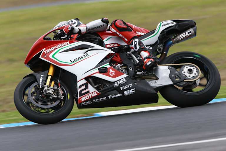 Leon Camier sorgte mit Rang 4 in Assen für das beste Superbike-Resultat