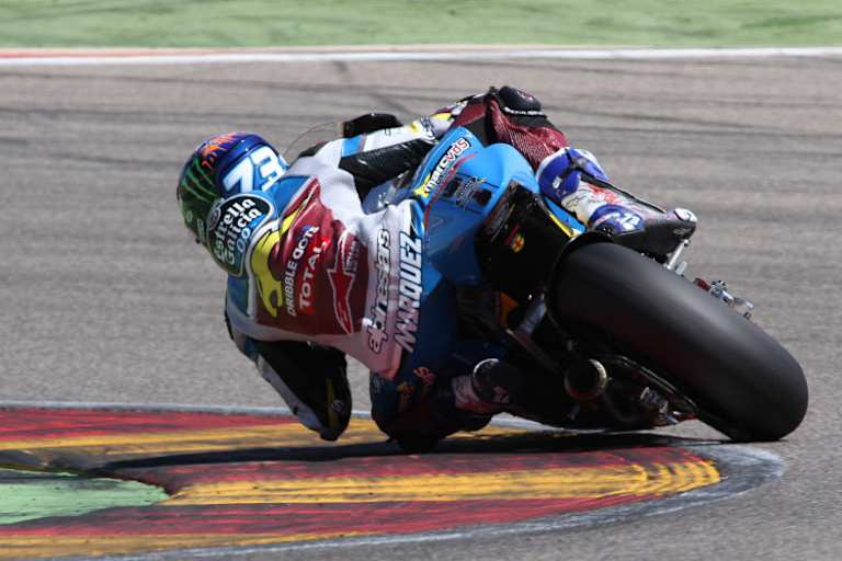 Rookie Alex Márquez feilte an seinem Fahrstil