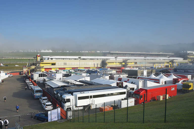 Der MotoGP-Paddock in Mugello
