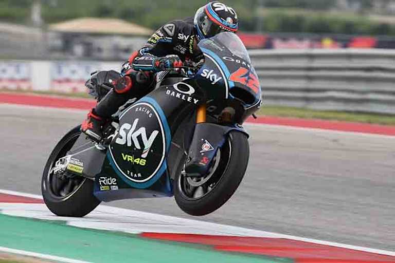 Francesco Bagnaia mit der Kalex des VR46-Teams