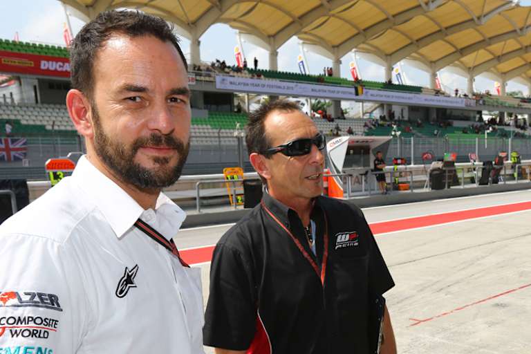 Konstrukteur Alex Baumgärtel (li.)