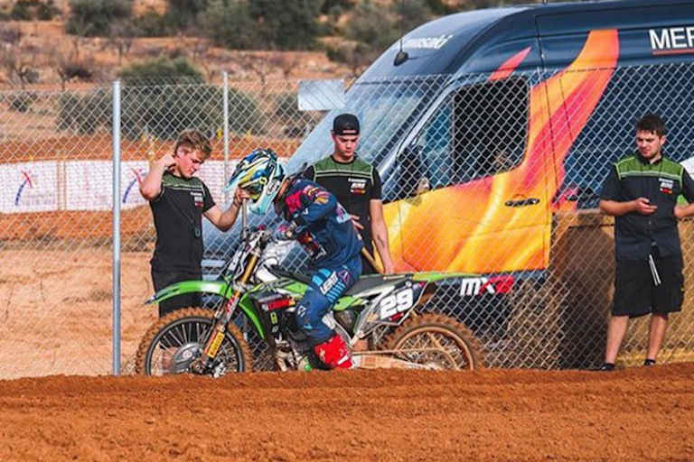 Henry Jacobi bei den Vorbereitungen für 2019