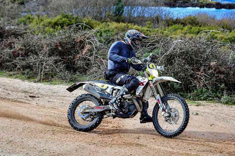 Danilo Petrucci bei der «Rally Sandalion» auf Sardinien