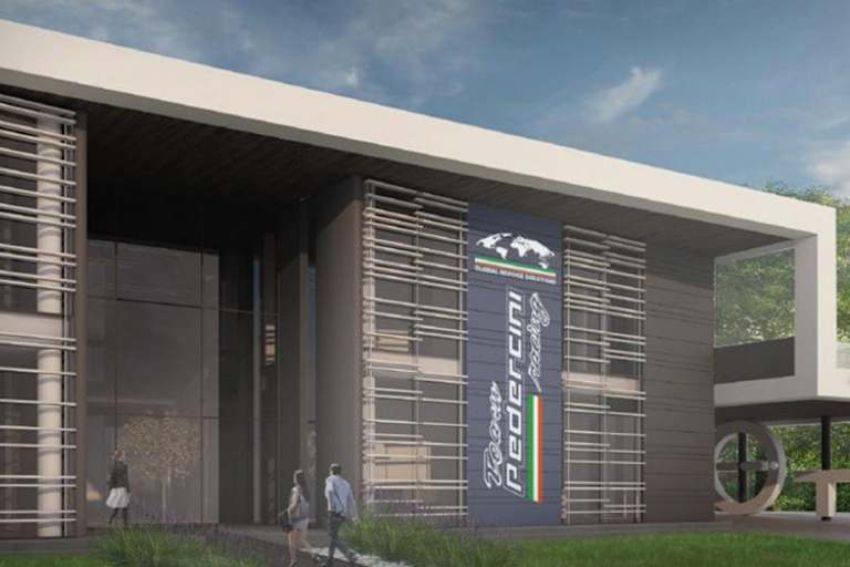 So wird der neue Hauptsitz von Pedercini Racing aussehen
