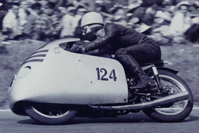 1955: Ubbiali auf der MV Agusta