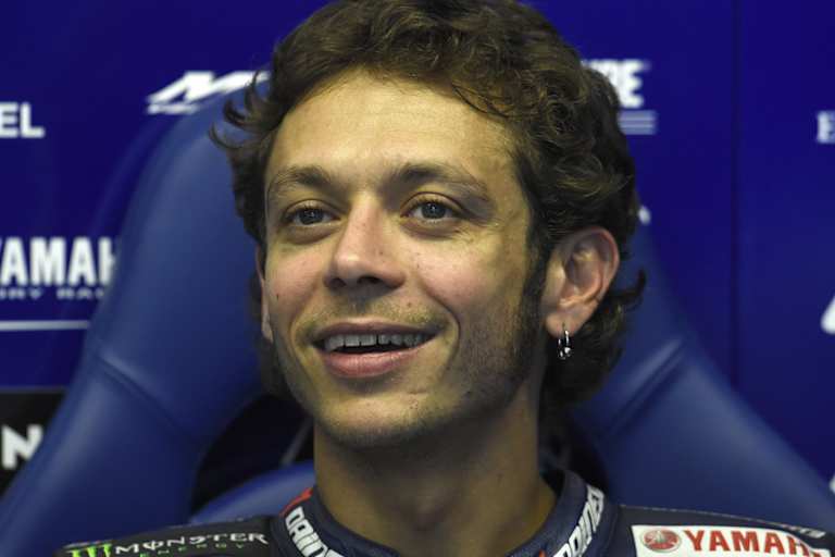 Valentino Rossi: vierte Reihe
