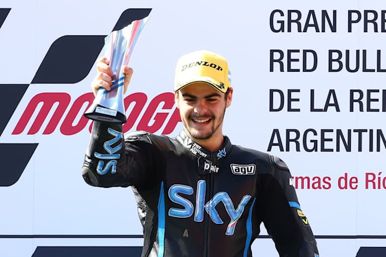 Romano Fenati errempelte den ersten Sieg für SKY VR46 KTM