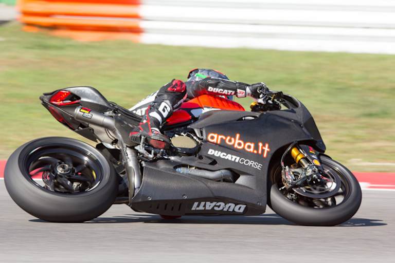 «Viel Gefühl fürs Vorderrad», freut sich Marco Melandri