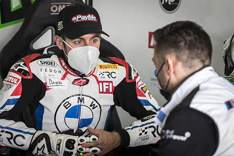Die zweite Saison auf BMW: Eugene Laverty