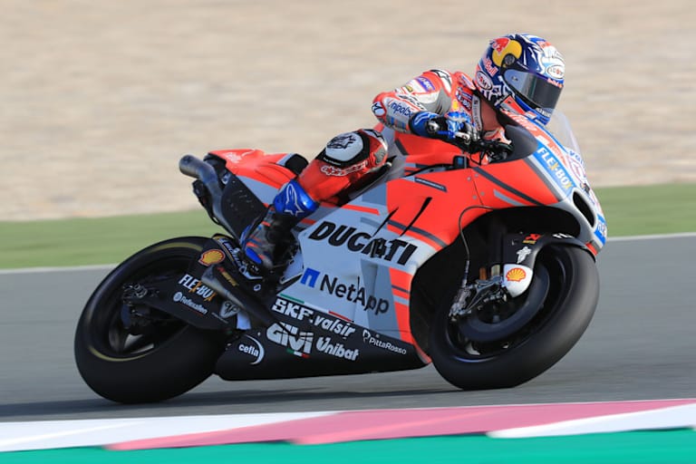 Dovizioso auf seiner Desmosedici