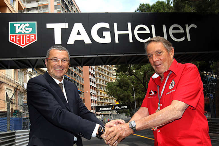 ACM-Chef Michel Boeri (rechts) mit TAG-Heuer-CEO Jean-Christophe Babin