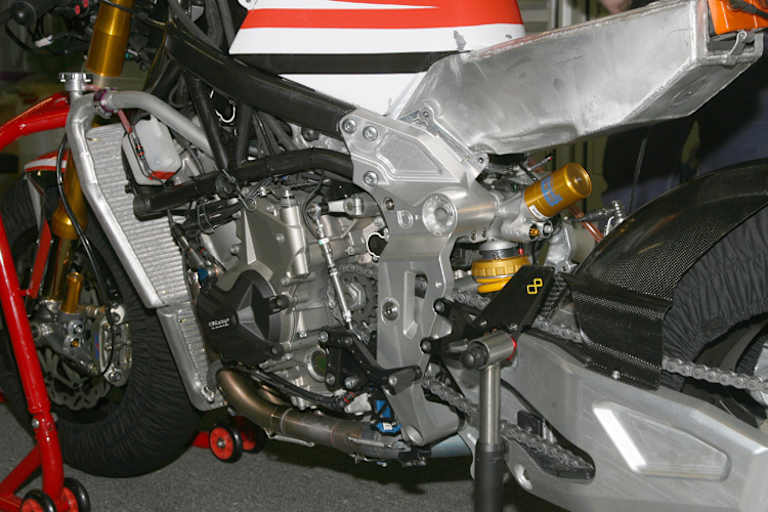 In der Bimota BB3 steckt viel Handarbeit