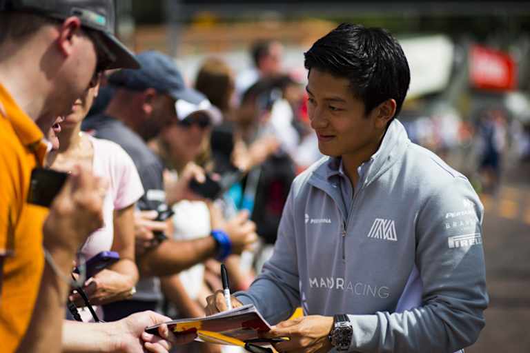 Auf Geldsuche: Rio Haryanto