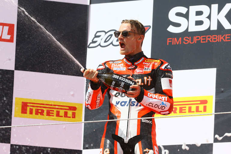 Chaz Davies ließ ganz Italien jubeln