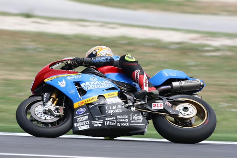 Christian Zaiser eroberte 2007 für MV Agusta den bislang einzigen WM-Punkt
