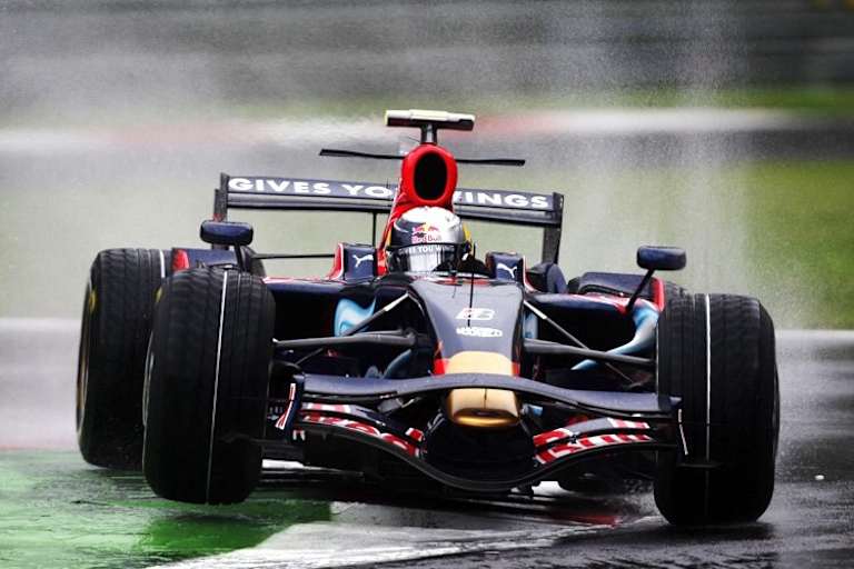 Sebastian Vettel 2008 in Monza
