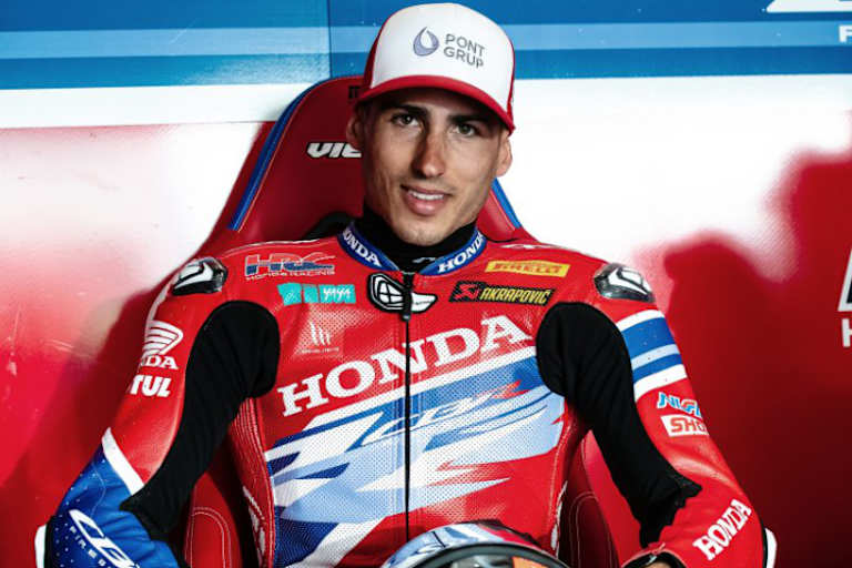 Honda-Werksfahrer Xavi Vierge