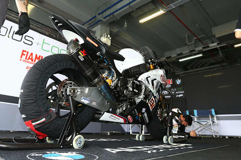 Die BMW S1000RR funktioniert nur in einem kleinen Fenster