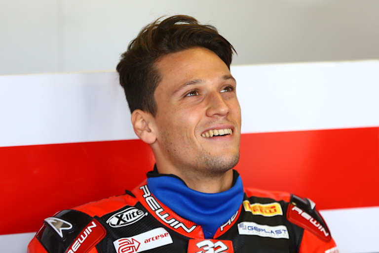 Lorenzo Savadori hat einen Werksvertrag mit Aprilia