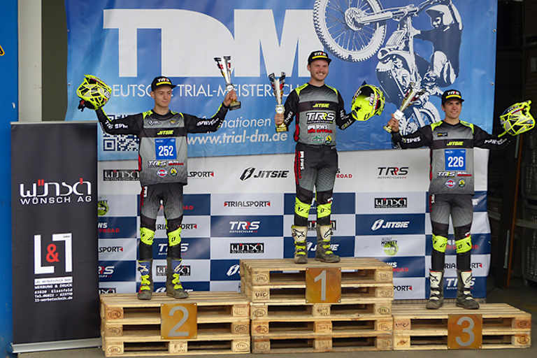 Joschka Kraft, Franz Xaver Kadlec und Paul Reumschüssel (v.l.)