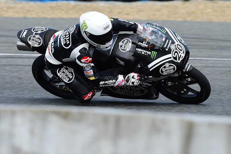 Rookie Fabio Quartararo musste sich am Ende vier Gegnern geschlagen geben