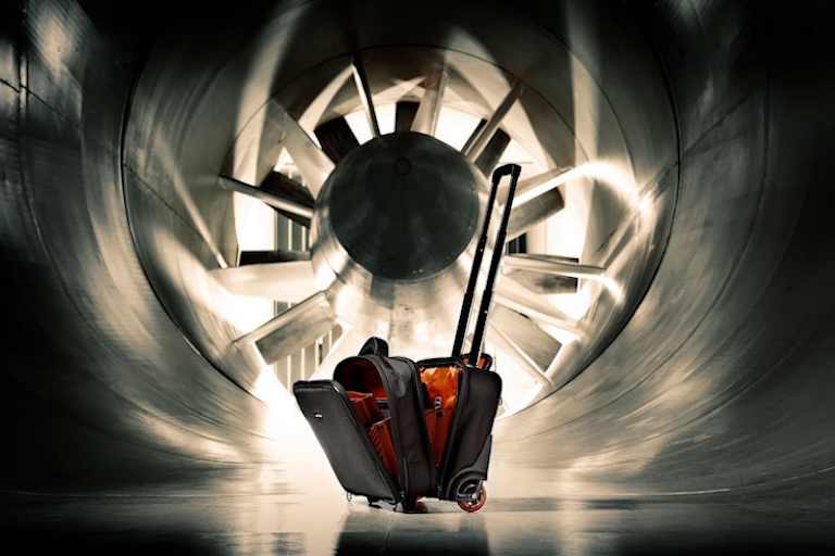 Durchdacht, aber vielleicht windkanalfähig: Der neue Pilotenkoffer