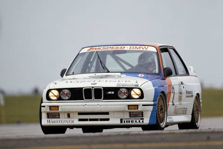 Eric van de Poele im BMW M3