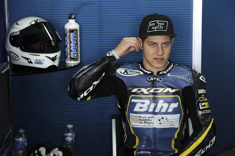 Marcel Schrötter war nach dem Jerez-Test erleichtert und zufrieden