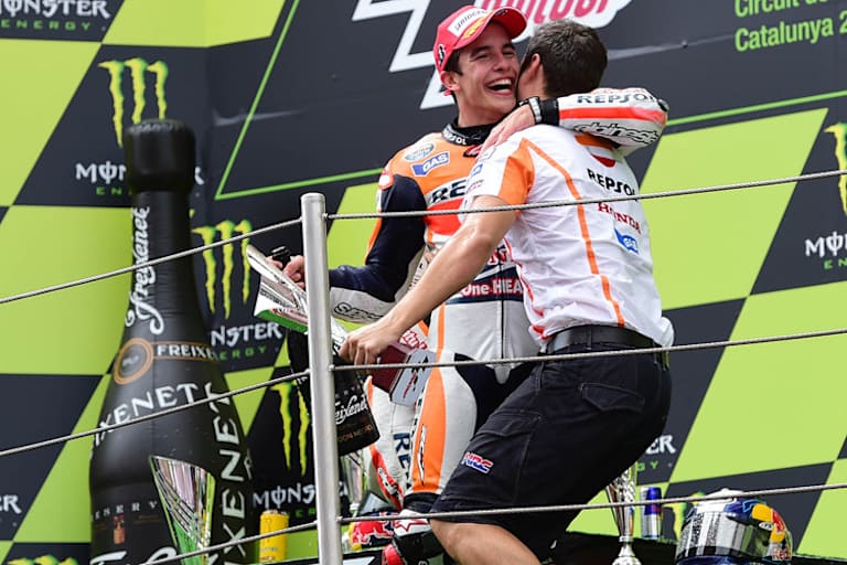 Ganz Spanien feierte mit Weltmeister Marc Márquez