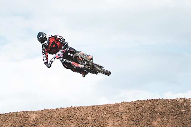 Danilo Petrucci war in seiner Heimat Terni bei Rom auf der Strecke von Malagrotta unterwegs