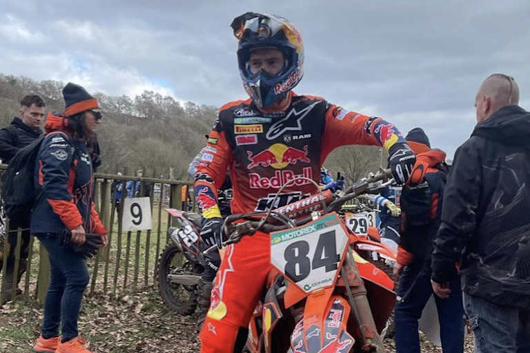 Jeffrey Herlings startete beim Hawkstone International