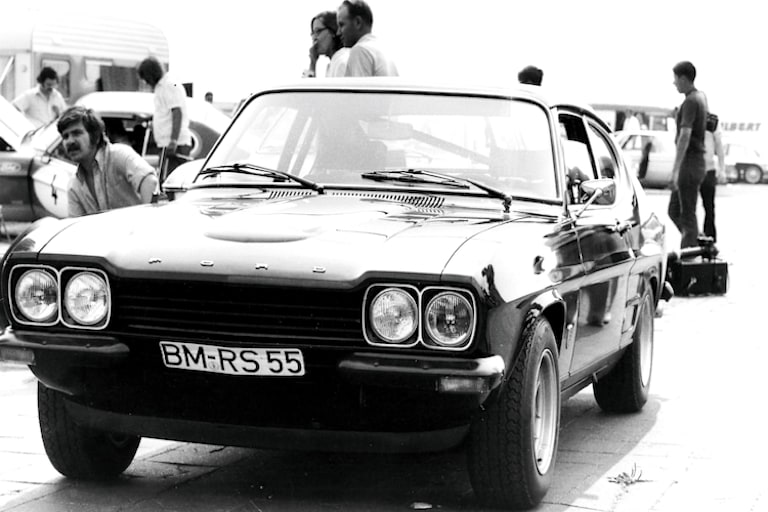 Der Braunsche Capri RS: schwarz, schnell, gut 