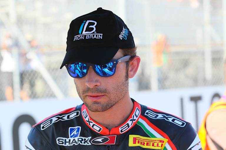 Nur noch WM-Dritter: Sylvain Guintoli (Aprilia)