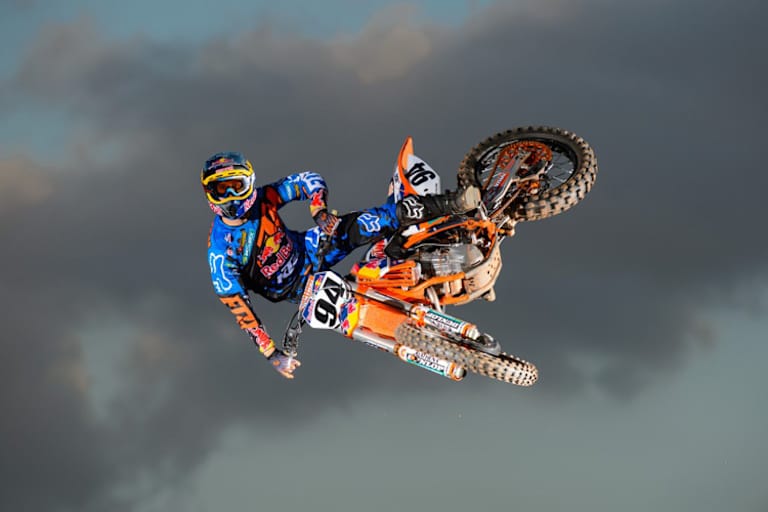 Ken Roczen beim Foto-Shooting des KTM-Werksteams