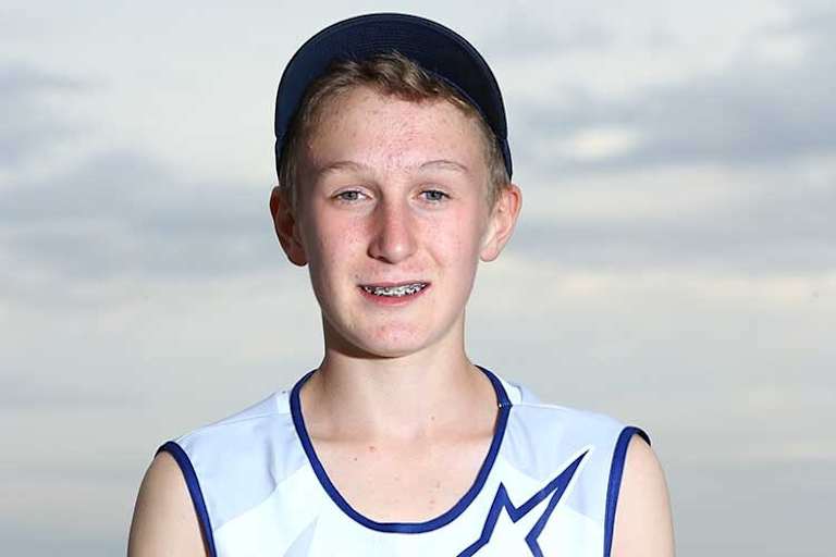 Matthias Meggle zeigte bereits bei seinem ersten Rennen im Red Bull Rookies Cup eine sehr starke Leistung