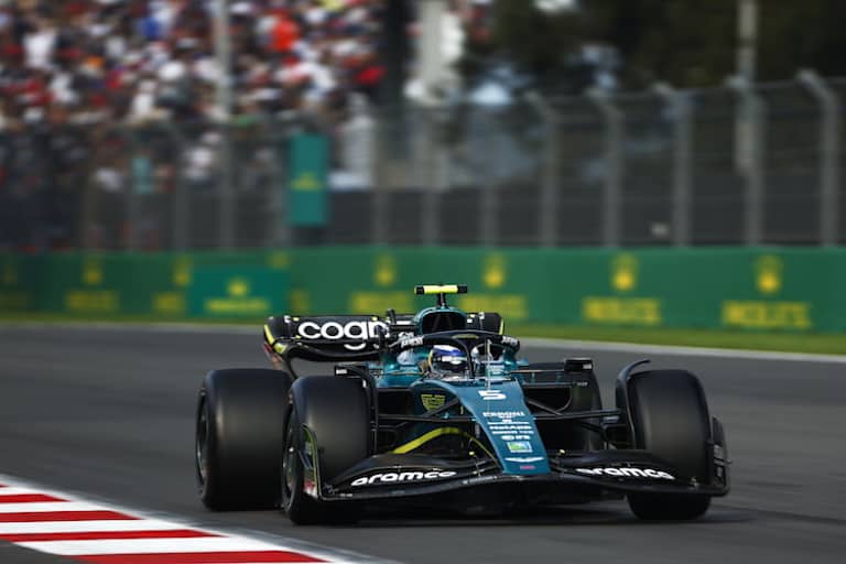 Vettel im Training zum Mexiko-GP