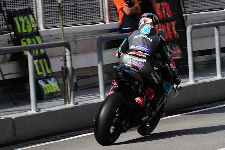 Fabio Quartararo beim MotoGP-Test in Sepang-2020