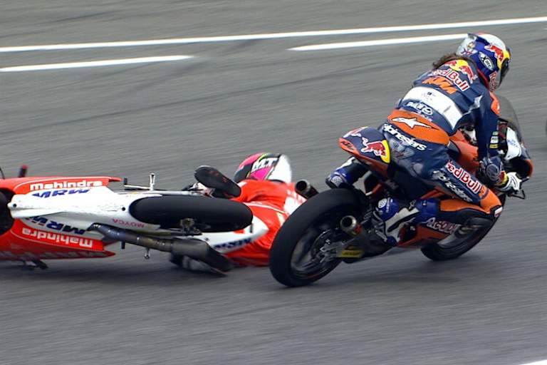 Hanika holte Guevara in der Auslaufrunde von Jerez von der Maschine